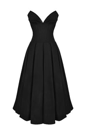 BELLE Corset Midi Dress