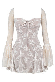 BIANCA Lace Corset Mini Dress