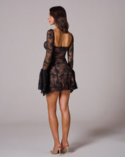 BIANCA Lace Corset Mini Dress