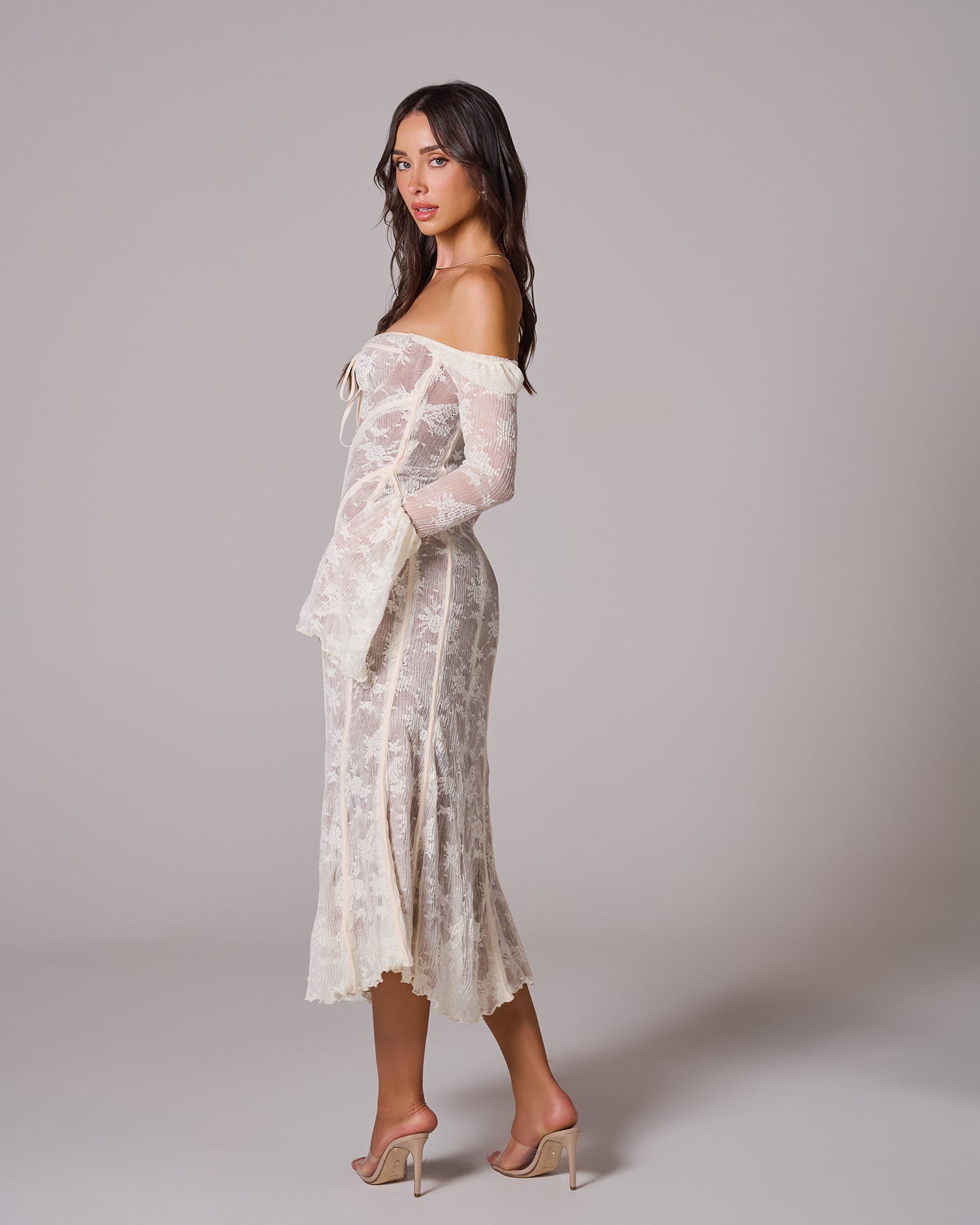 BIANCA Lace Maxi Dress