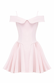 ESTHER Off Shoulder Mini Dress