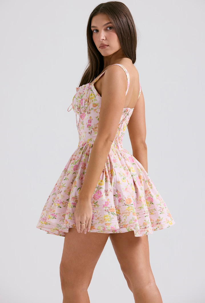 GAELLA Floral Mini Dress