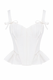 GISELLE White Corset