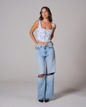 DIDI Floral Corset