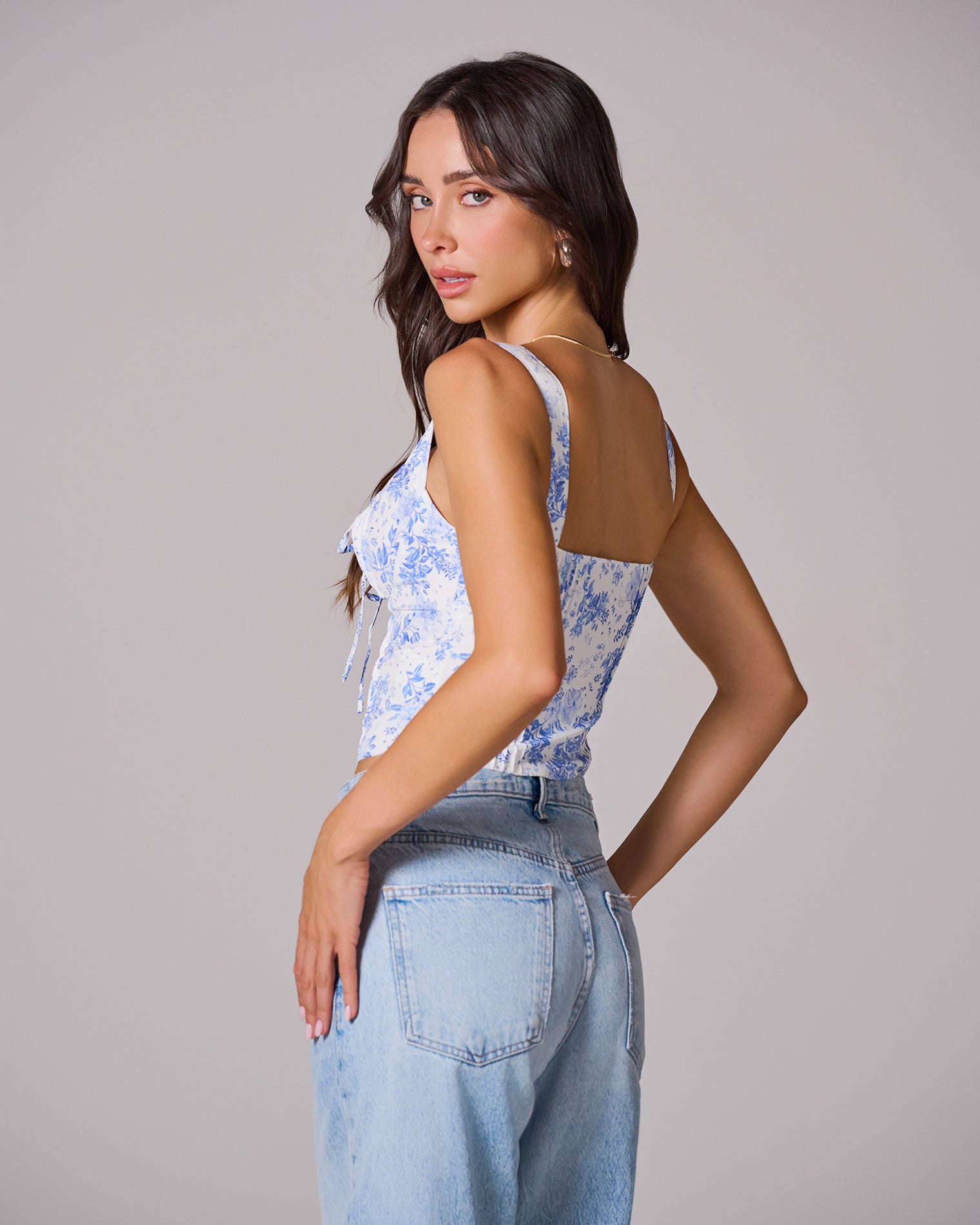 DIDI Floral Corset