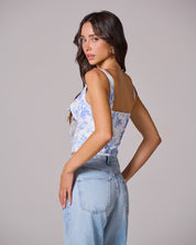 DIDI Floral Corset