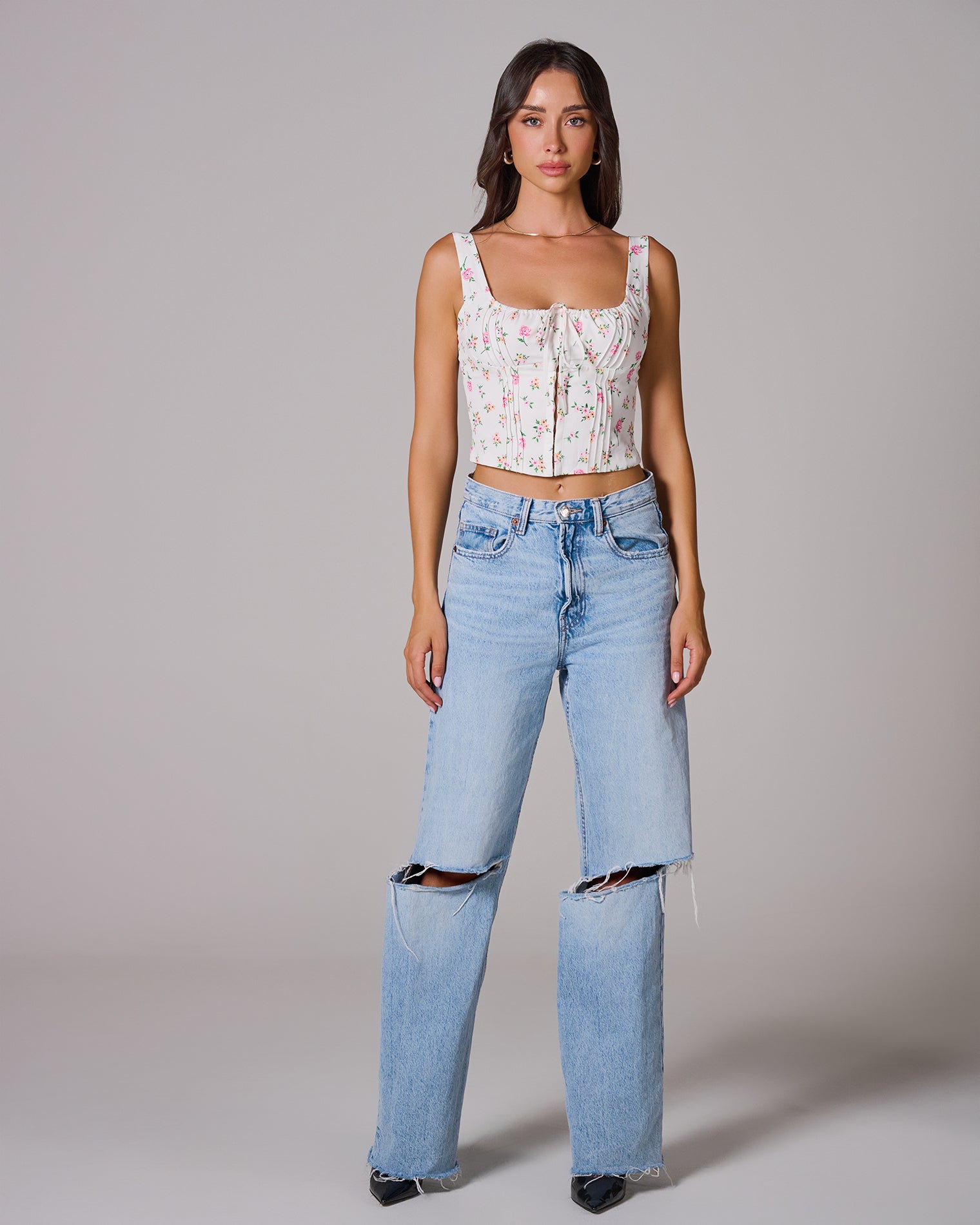 DIDI Floral Corset