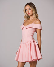 ESTHER Off Shoulder Mini Dress