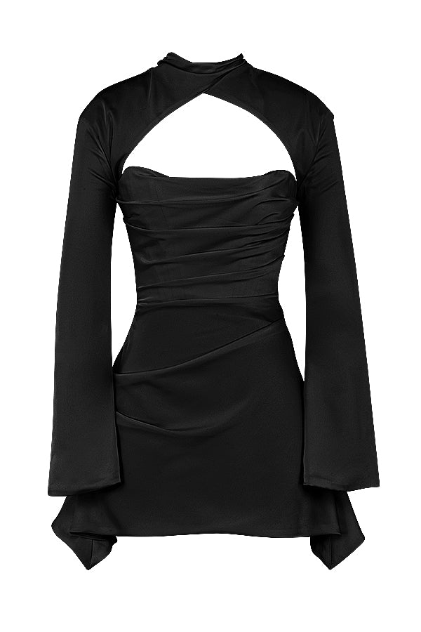 Georgina Draped Corset Mini Dress