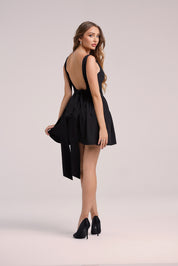 HELGA Bow Mini Dress