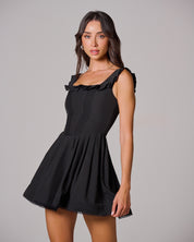 KELLY Pleated Mini Dress