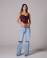 MARGOT Lace Back Corset