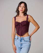 MARGOT Lace Back Corset