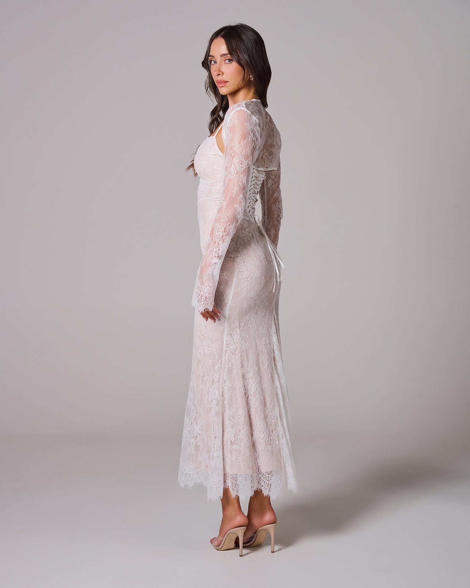 MORTI Lace Maxi Dress