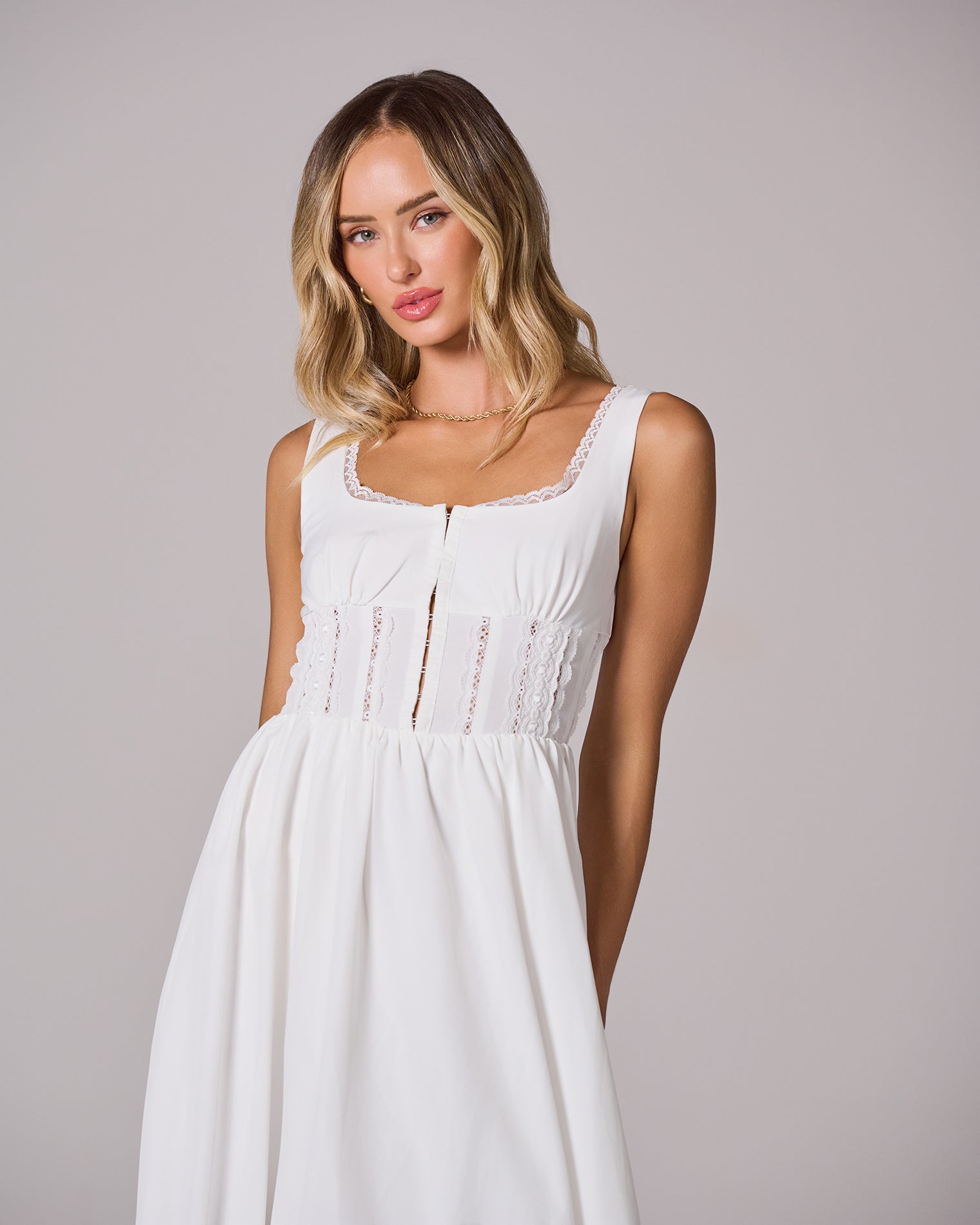 NANA Lace Midi Dress