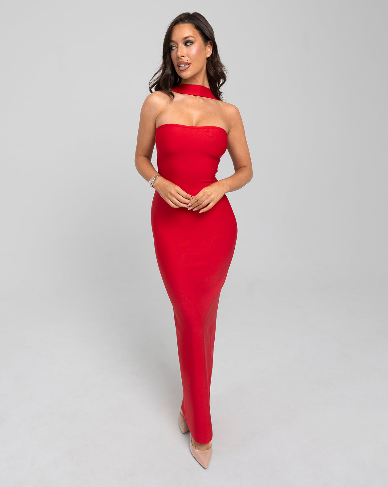RUBY RED FESTIVITY Maxi Dress
