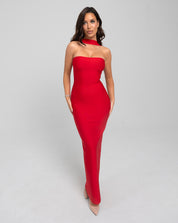 RUBY RED FESTIVITY Maxi Dress