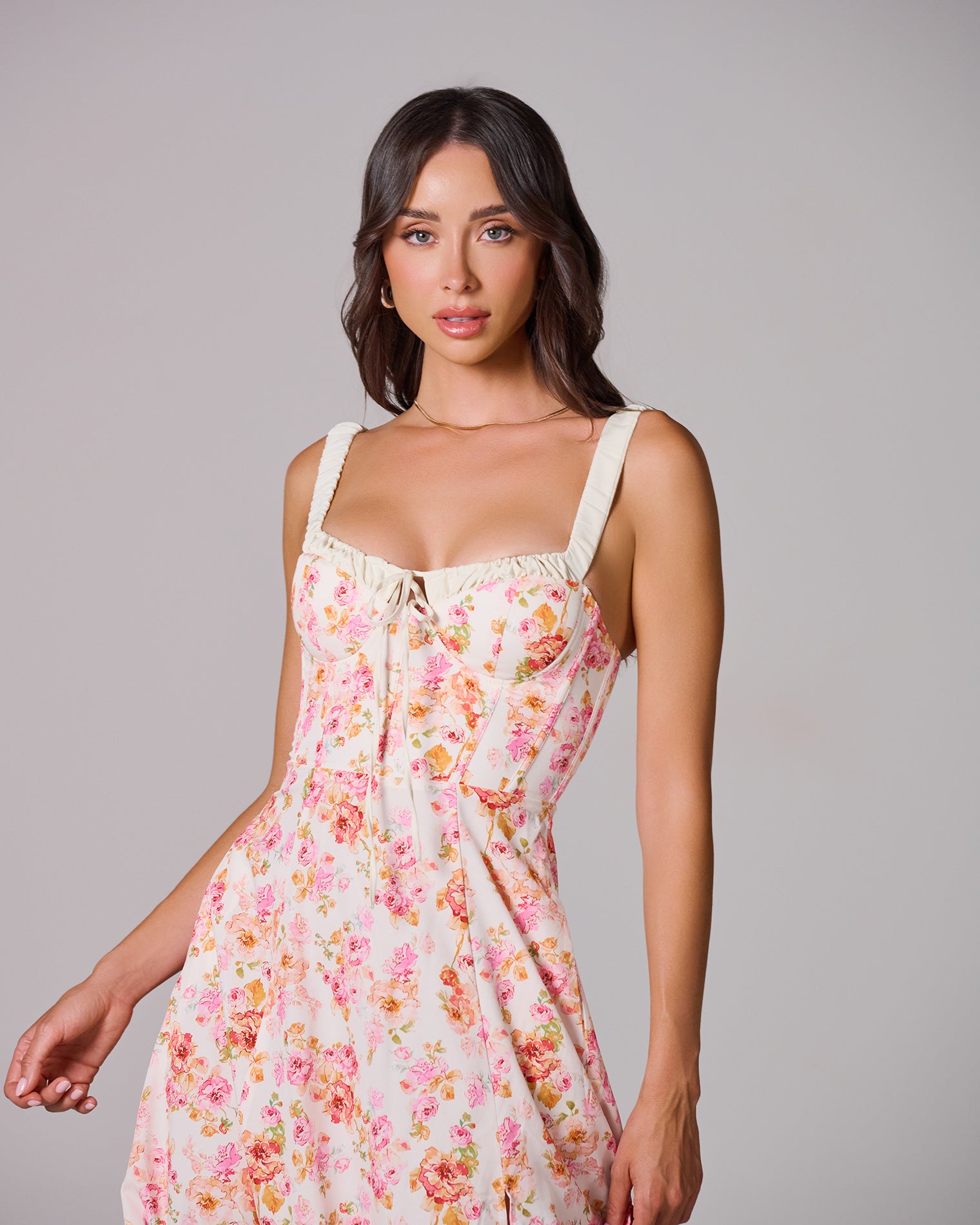 SABY Bustier Midi Dress