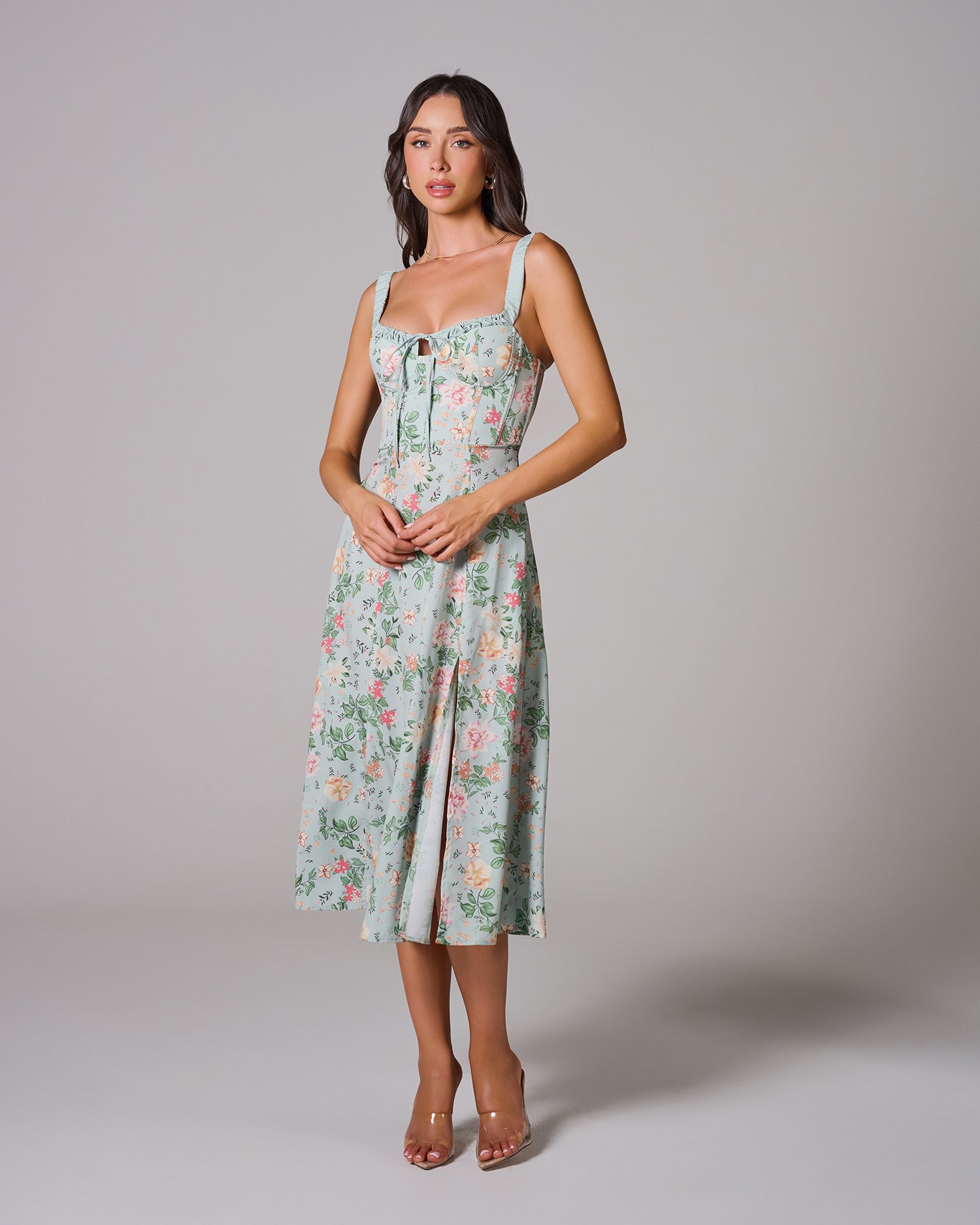 SABY Bustier Midi Dress