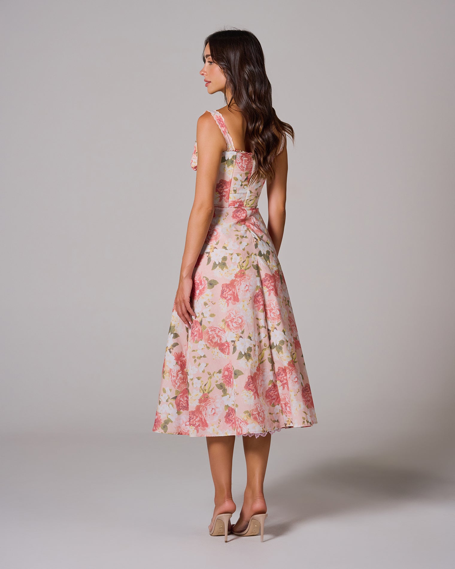 YVETTE Bustier Midi Dress