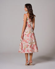 YVETTE Bustier Midi Dress