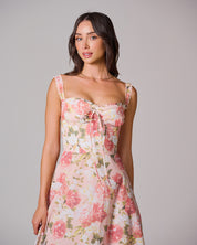 YVETTE Bustier Midi Dress