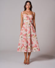 YVETTE Bustier Midi Dress